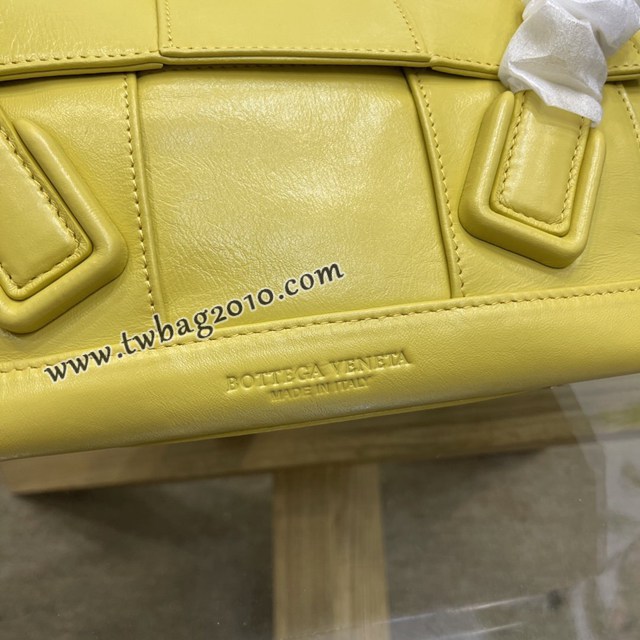 Bottega veneta高端女包 96009s小號 寶緹嘉新款Arco33油蠟皮手提包 BV經典款小牛皮arco女包  gxz1322